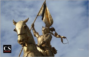 saint, joan of arc, church militant