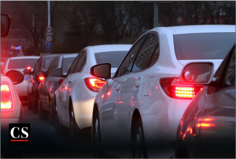 neighbors, traffic jam, cars