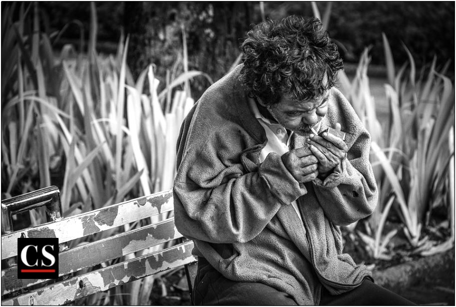 homeless, poverty, poor, neighbor, man, cold