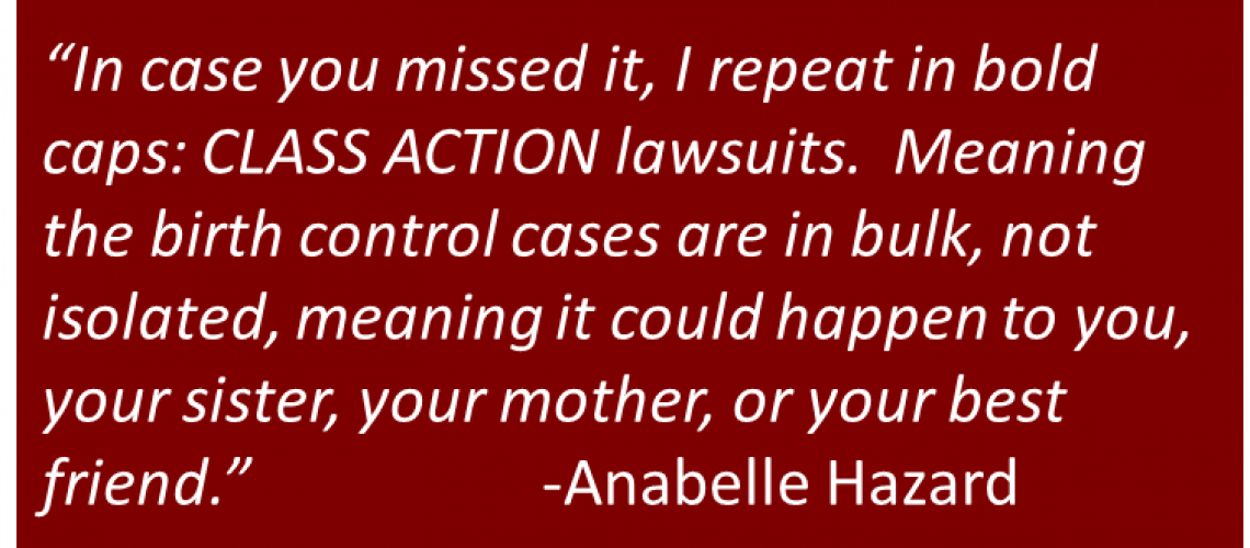 Anabelle Hazard - Class Action