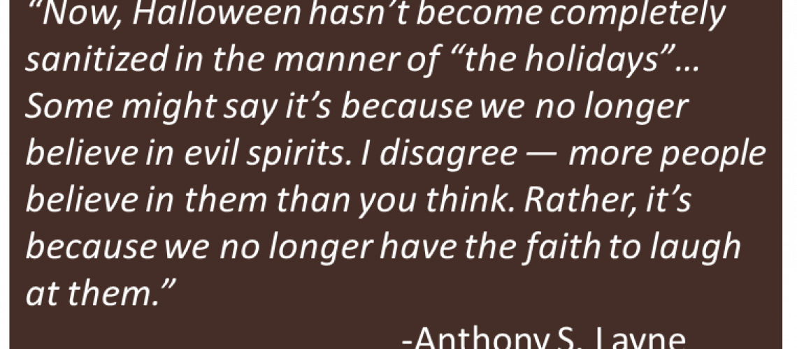 Anthony S. Layne - Halloween