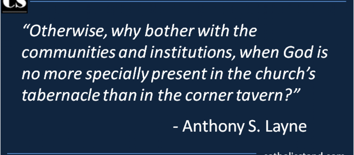 Anthony S. Layne - Outside Church