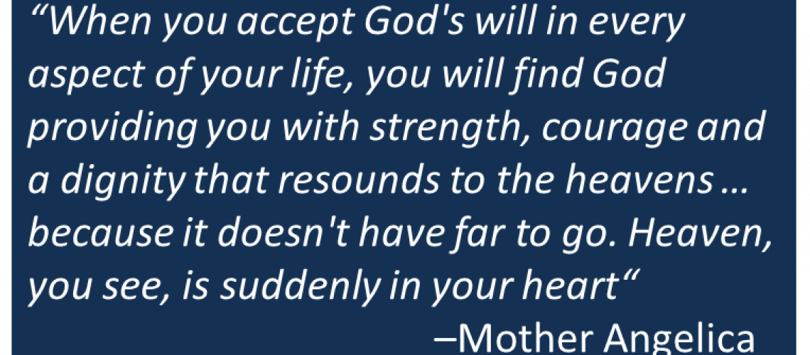 Autumn Jones - Mother Angelica