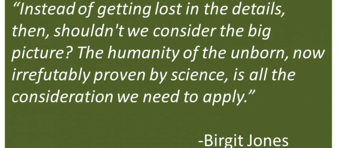 Birgit Jones - Abortion