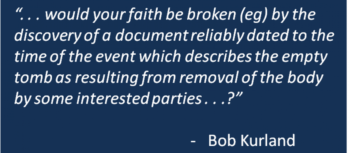 Bob Kurland - Counterfactuals