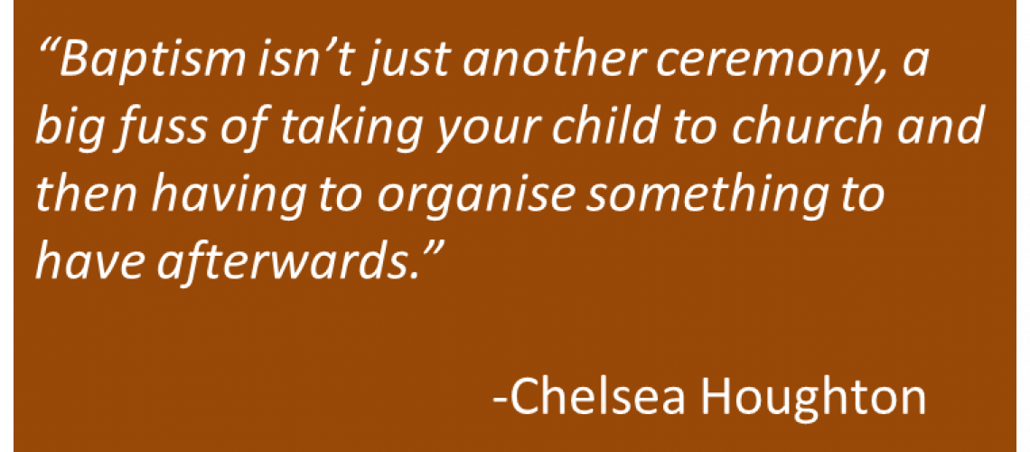 Chelsea Houghton - Baptism