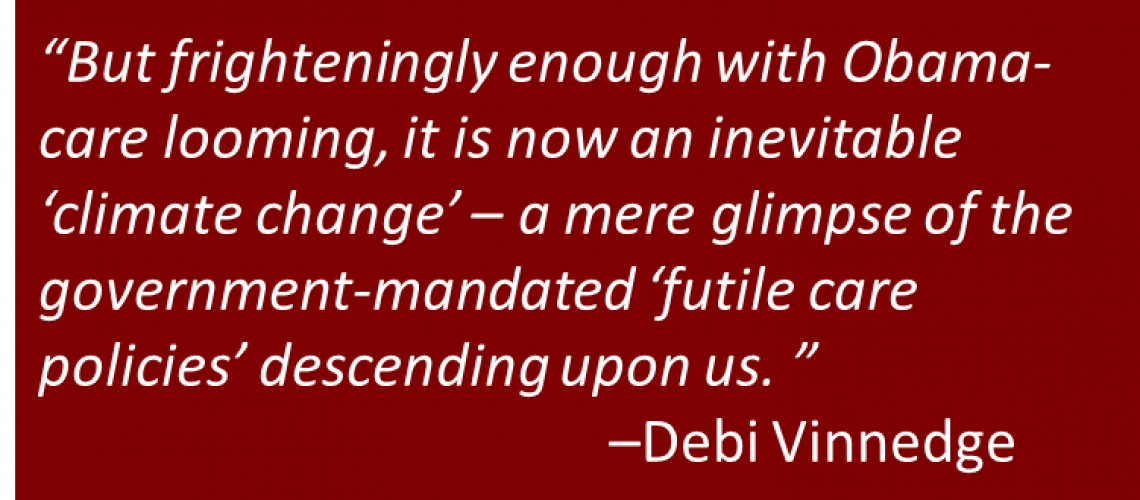 Debi Vinnedge - Terri Schiavo