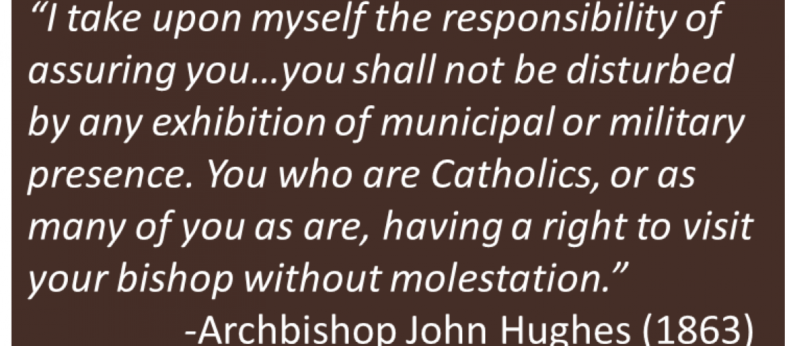 Donald McClarey - Archbishop John Hughes