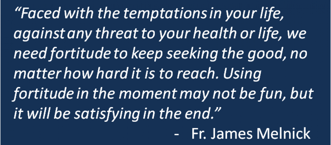 Fr. James Melnick - Be a Man