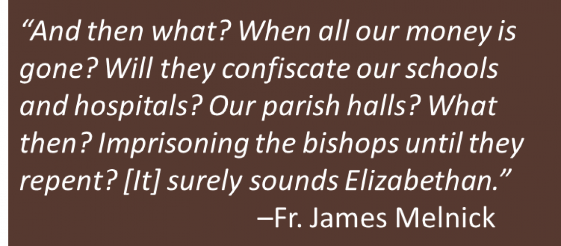 Fr. James Melnick - Elizabethan
