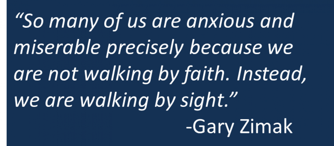 Gary Zimak - Fear to Faith