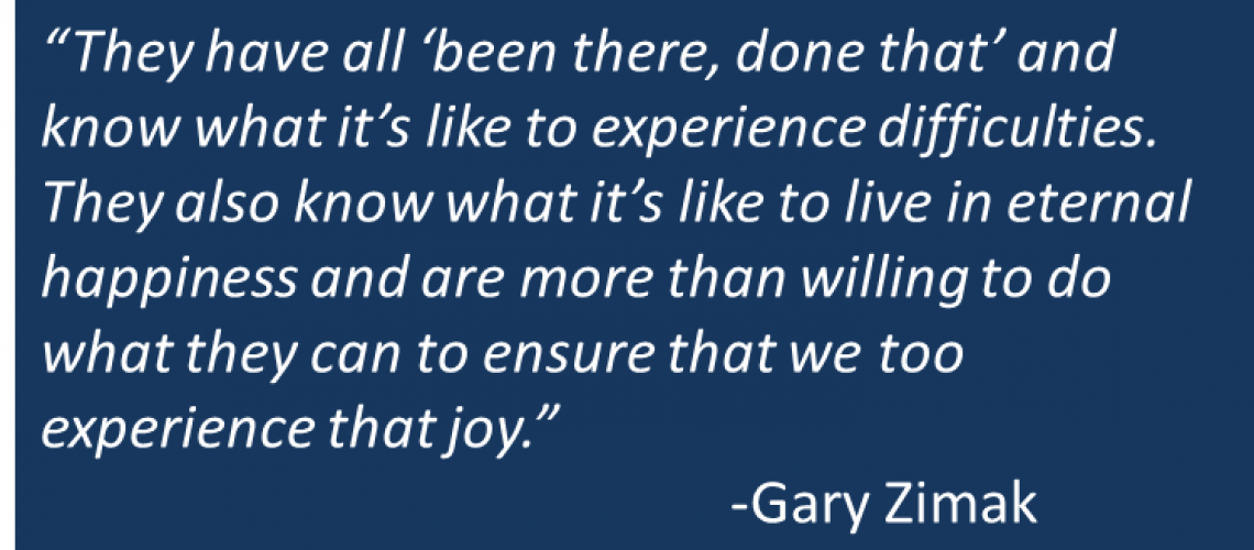 Gary Zimak - Saints for Worriers