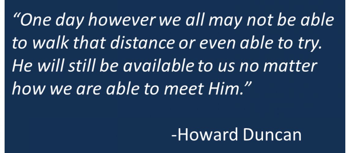 Howard Duncan - Friend and Eucharist