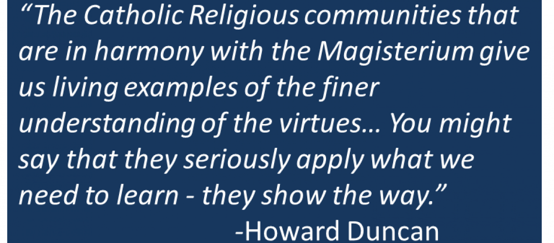 Howard Duncan - Religious Community