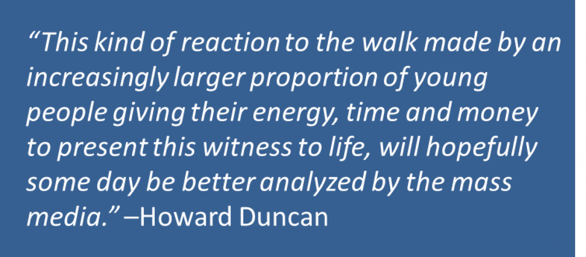 Howard Duncan - WC Walk for Life