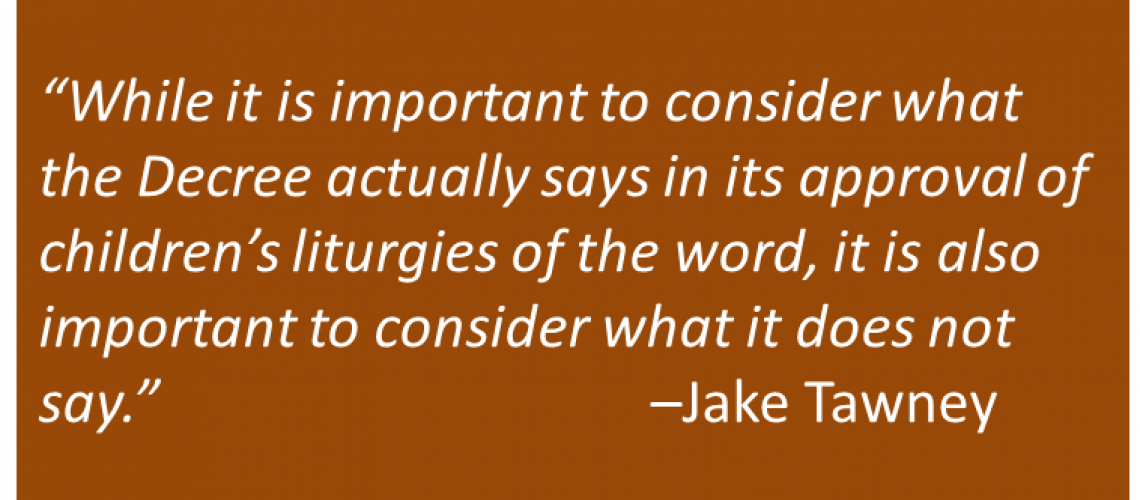 Jake Tawney - Children Homily