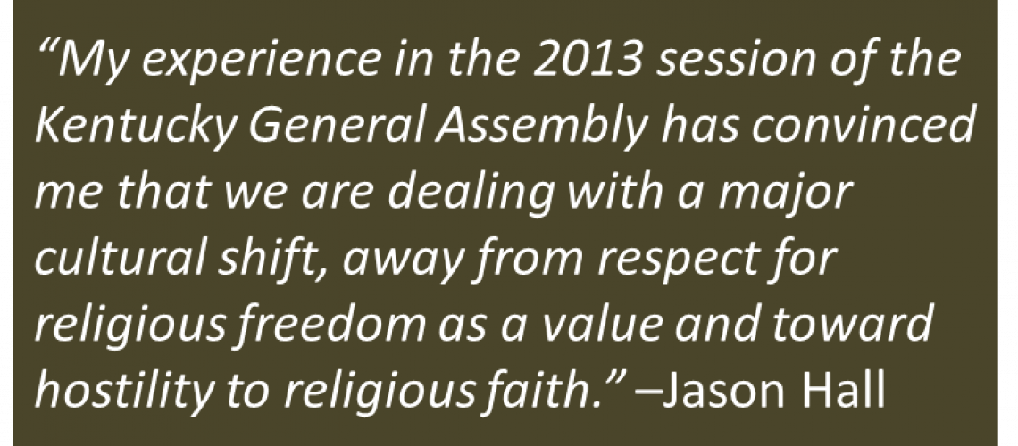 Jason Hall - Religious Liberty