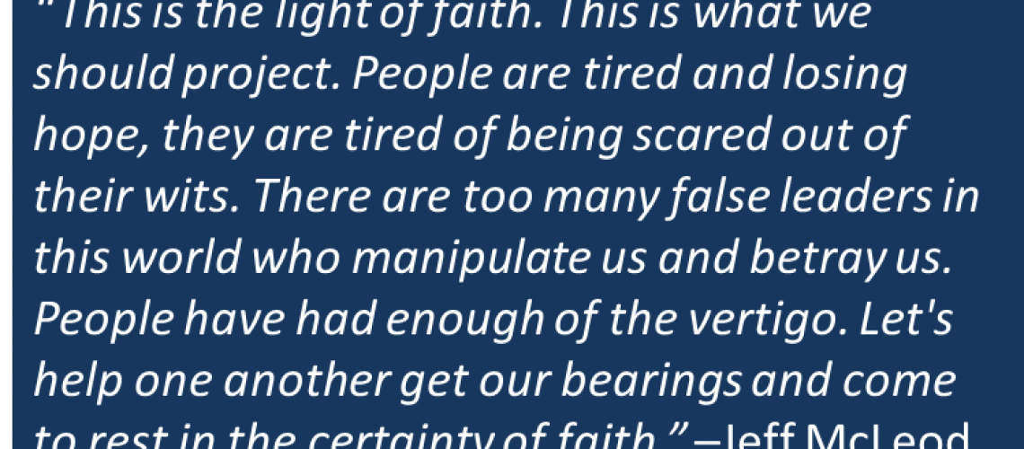 Jeff McLeod - Light of Faith