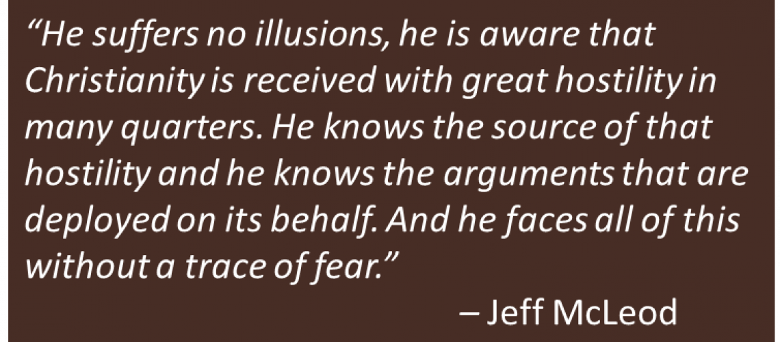 Jeff McLeod - Pope Intellectual Courage