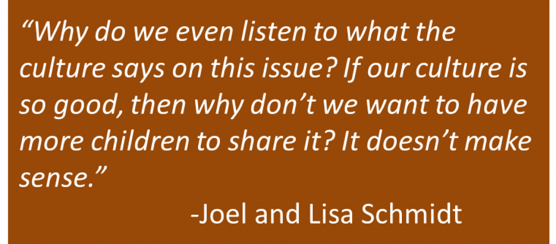 Joel and Lisa Schmidt - Share