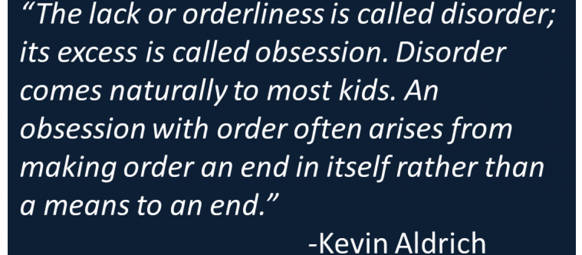Kevin Aldrich - Orderliness