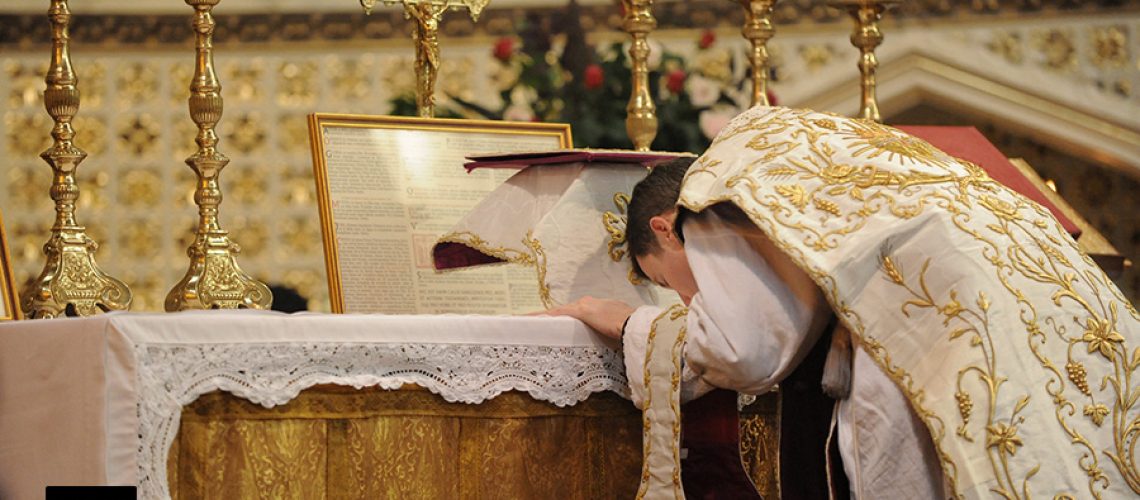 Latin Mass, priest, word, deaf