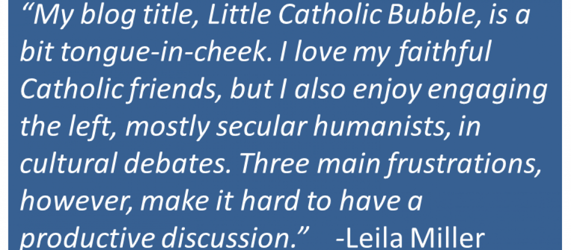 Leila Miller - Dialogue with Secularists