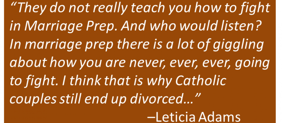 Leticia Adams - Marriage Prep