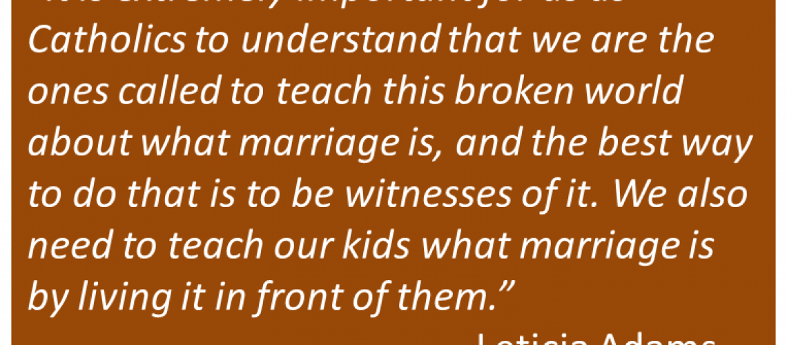 Leticia Adams - Tragedy of Marriage