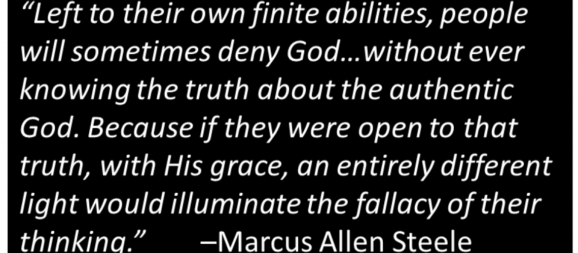 Marcus Allen Steele - Denying God