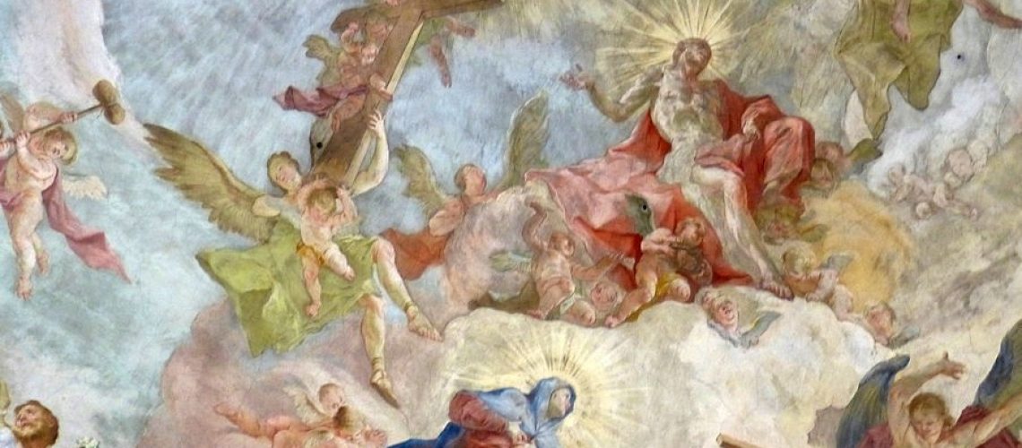 Maria_Dreieichen_-_Fresko_Kuppel_2_Dreifaltigkeit