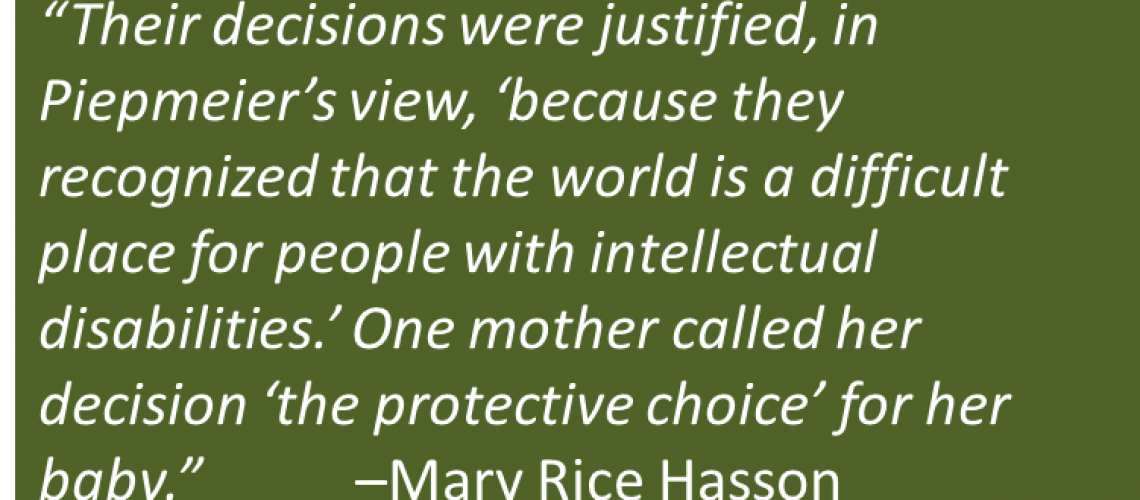 Mary Rice Hasson - Annie