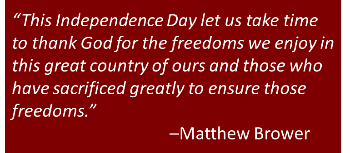 Matthew Brower - Independence Day