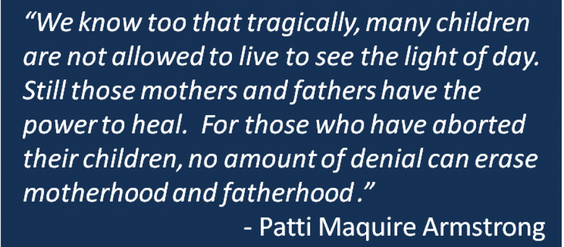 Patti Armstrong - abortion