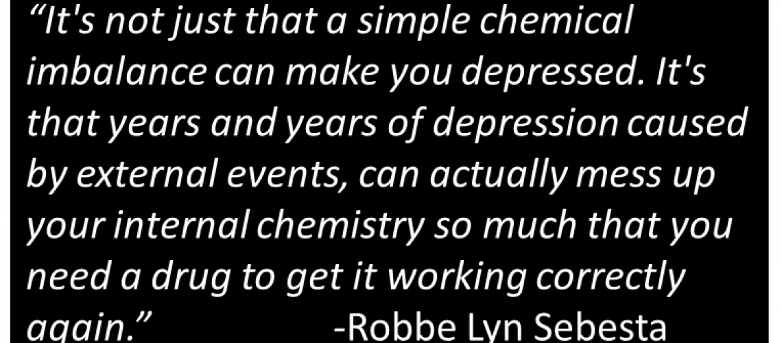 Robbe Lyn Sebesta - Depression