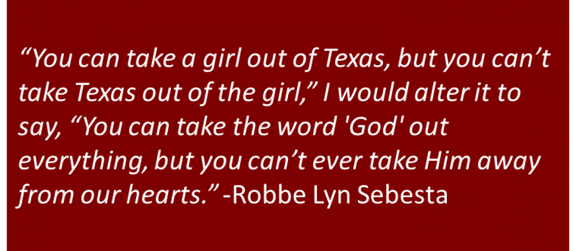 Robbe Lyn Sebesta - Military