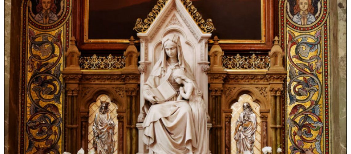 Sainte Anne avec Marie _ Eglise Catholique _Saint Pierre-le-Jeune_2018-11-07