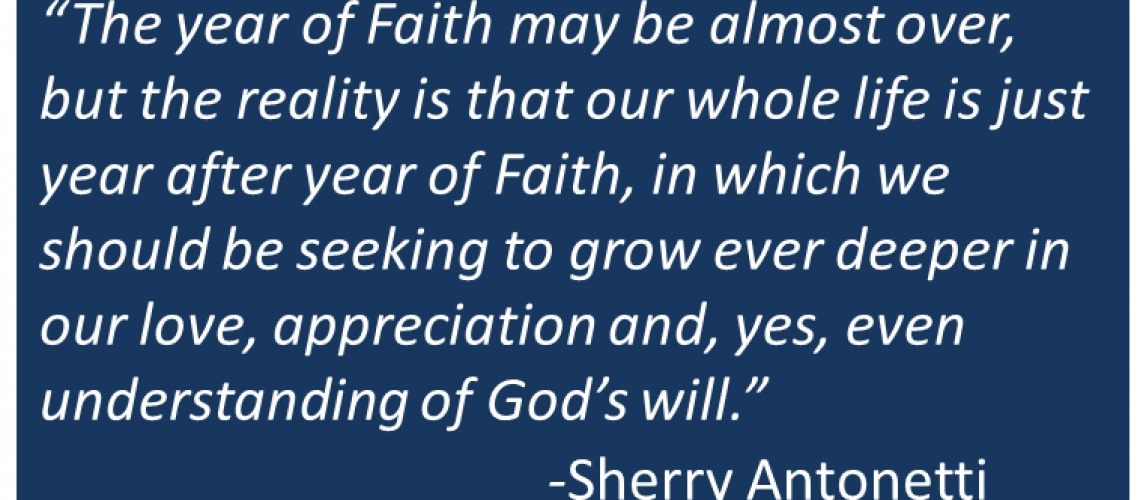 Sherry Antonetti - Year of Faith