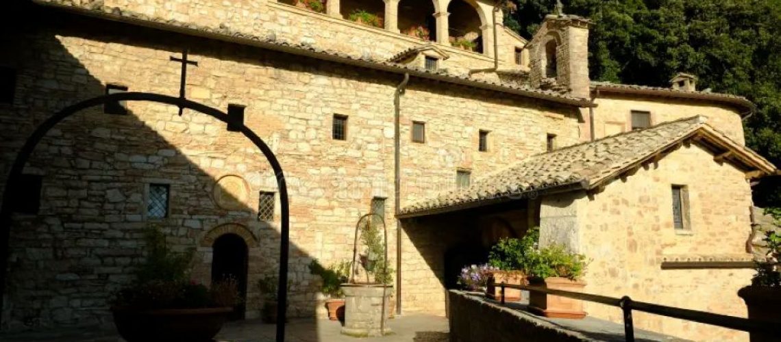 hermitage-carceri-assisi-where-st-francis-retired-to-pray-made-light-stone-placed-inside-forest-umbria-italy-161937651