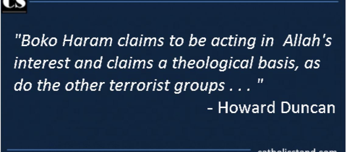 howard duncan boko haram