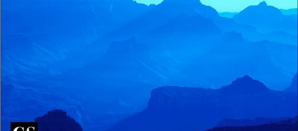 canyon, blue, sad, despair