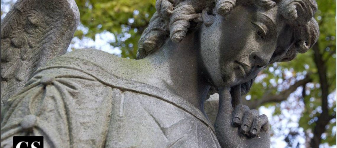 angel, ponder, thought, meditate, discern