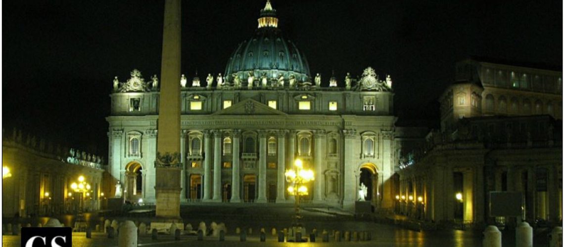 saint peters basilica, rome, papacy, pope