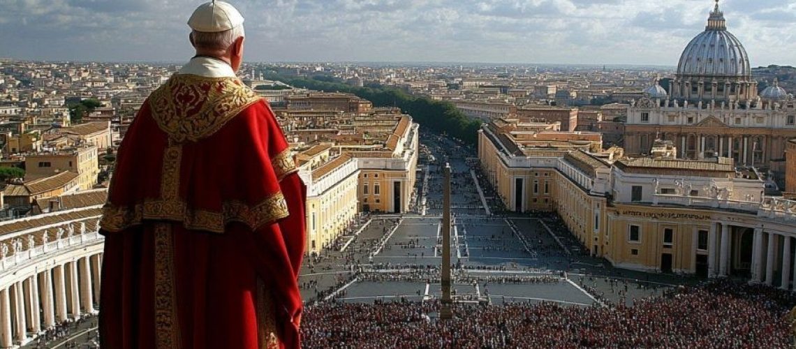 pope-overlooking-vatican-stockcake
