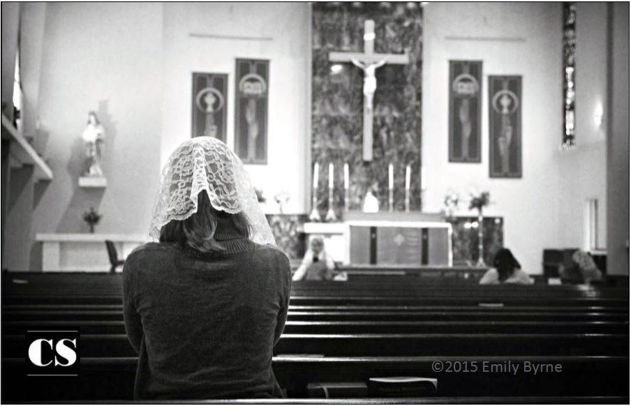 veil, mass, tradition