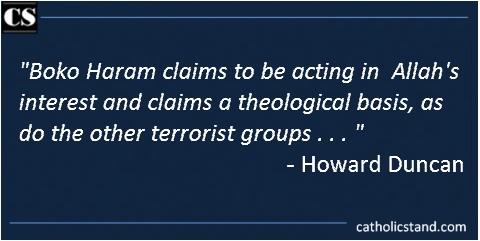 howard duncan boko haram