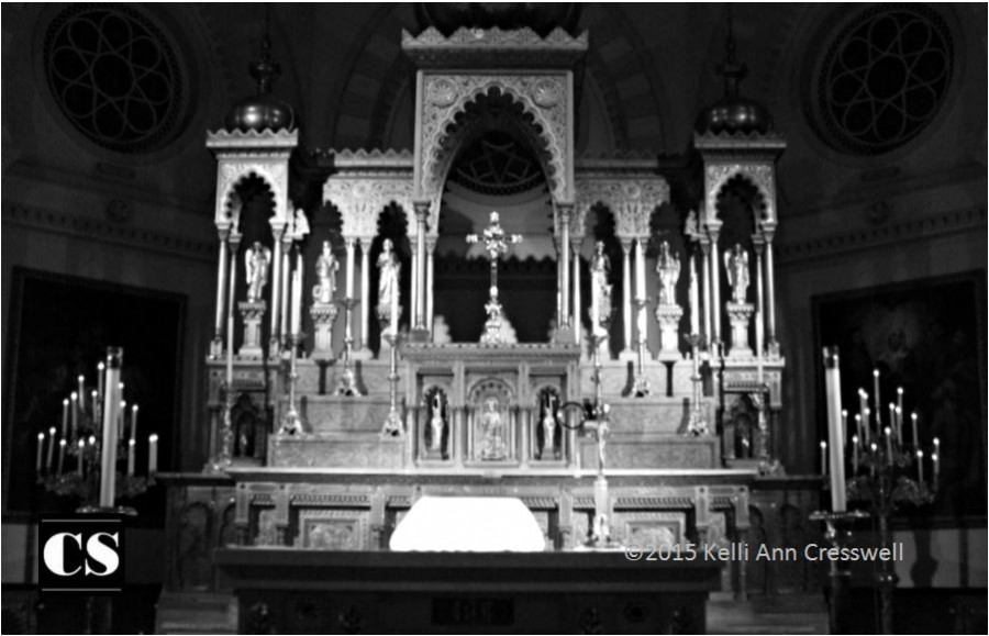 altar, mass, sacrific